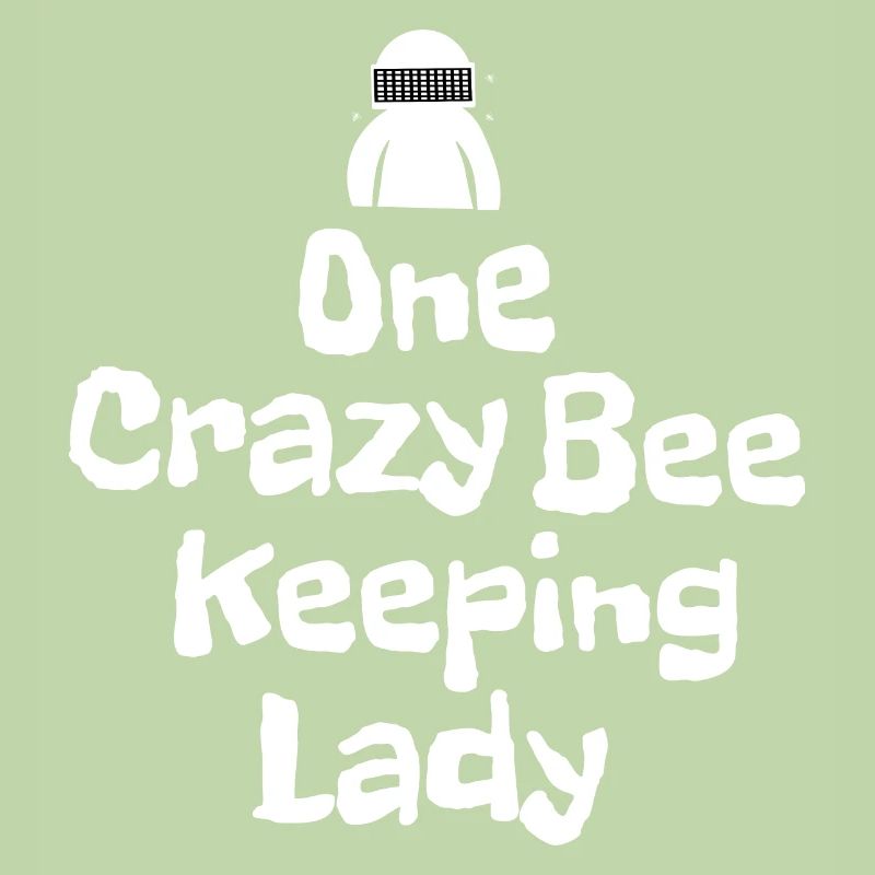 One crazy bee keeping lady