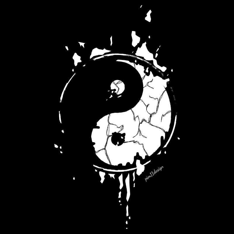 YIN YANG - BLANC