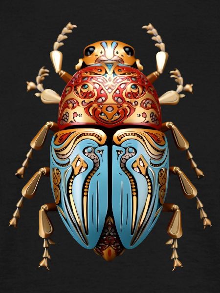 Scarab abstract