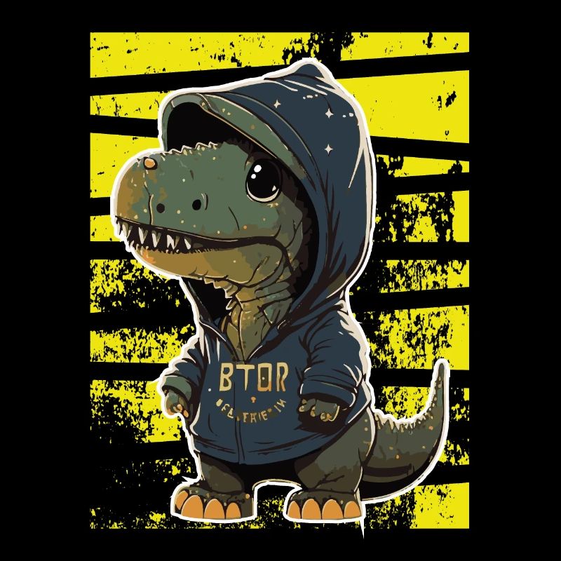 Sweat à capuche Cool T Rex