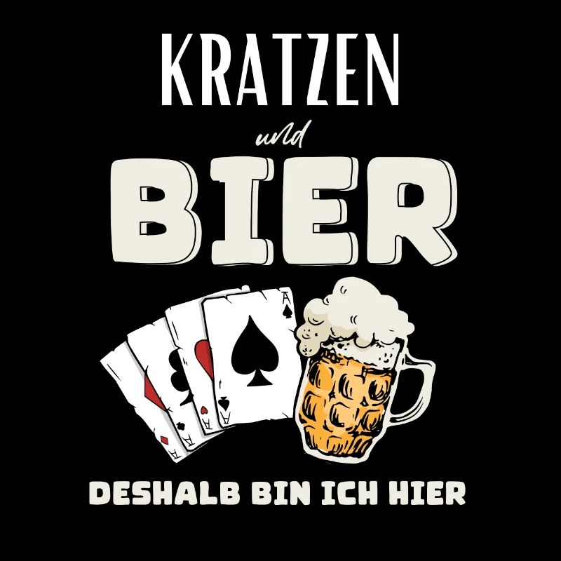 Kratzen und Bier