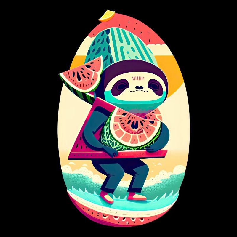 happy sloth
