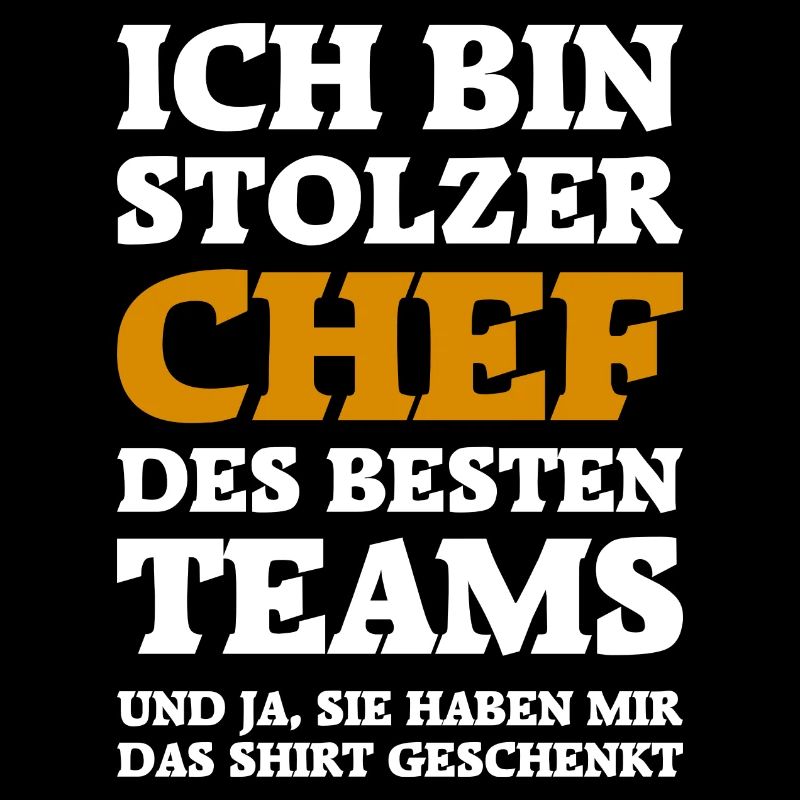 Stolzer Chef - Bestes Team