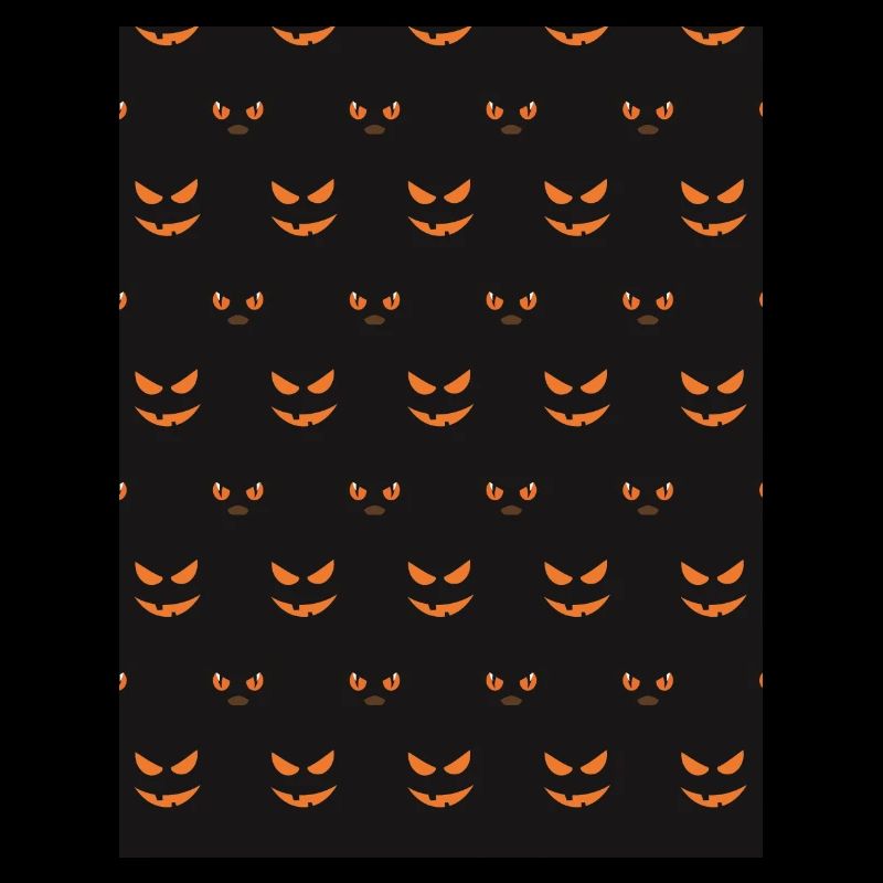 Cache-cou Halloween Jackolantern Neck Gator