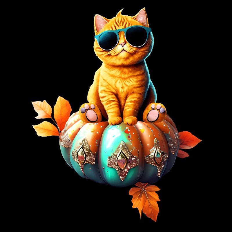 Pumpkin Cat