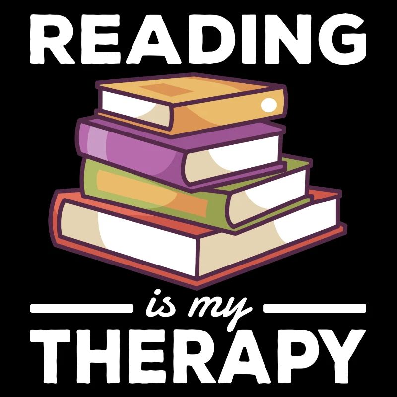 Book Reading Relax Therapy Book Lovers