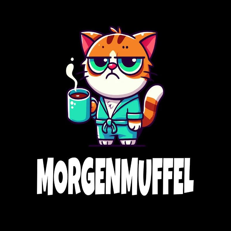 Morgenmuffel katze