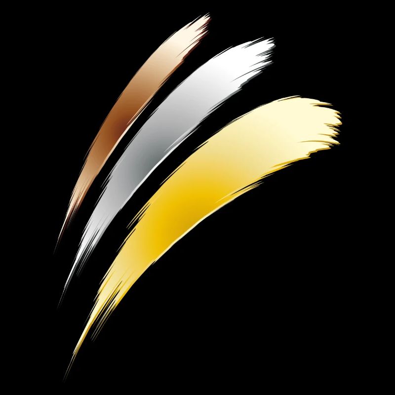gold silber bronze