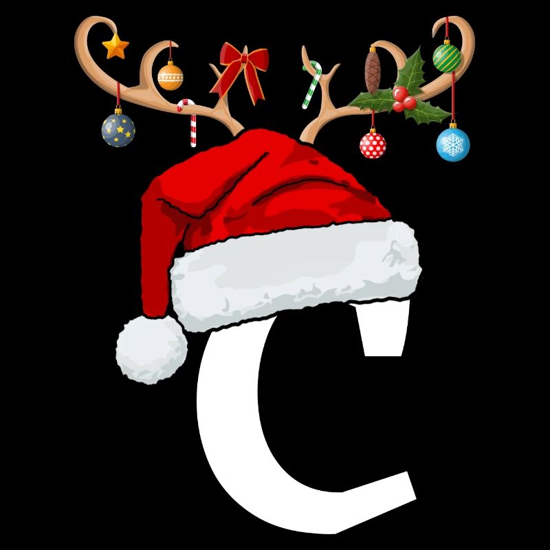 Brief C Weihnachtsmütze
