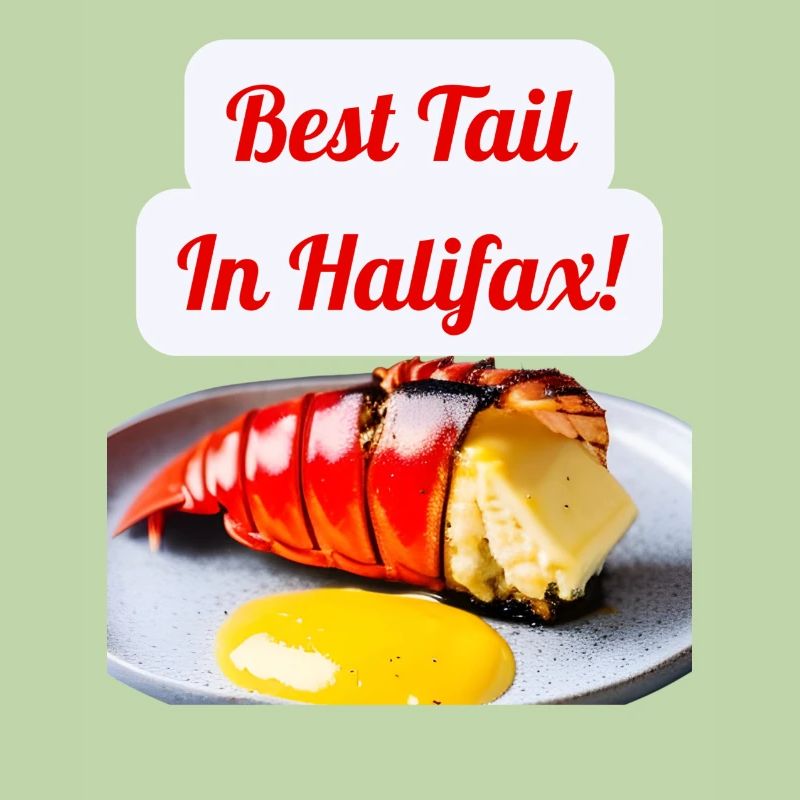 Drôle de conception de homard « Meilleure queue à Halifax! »