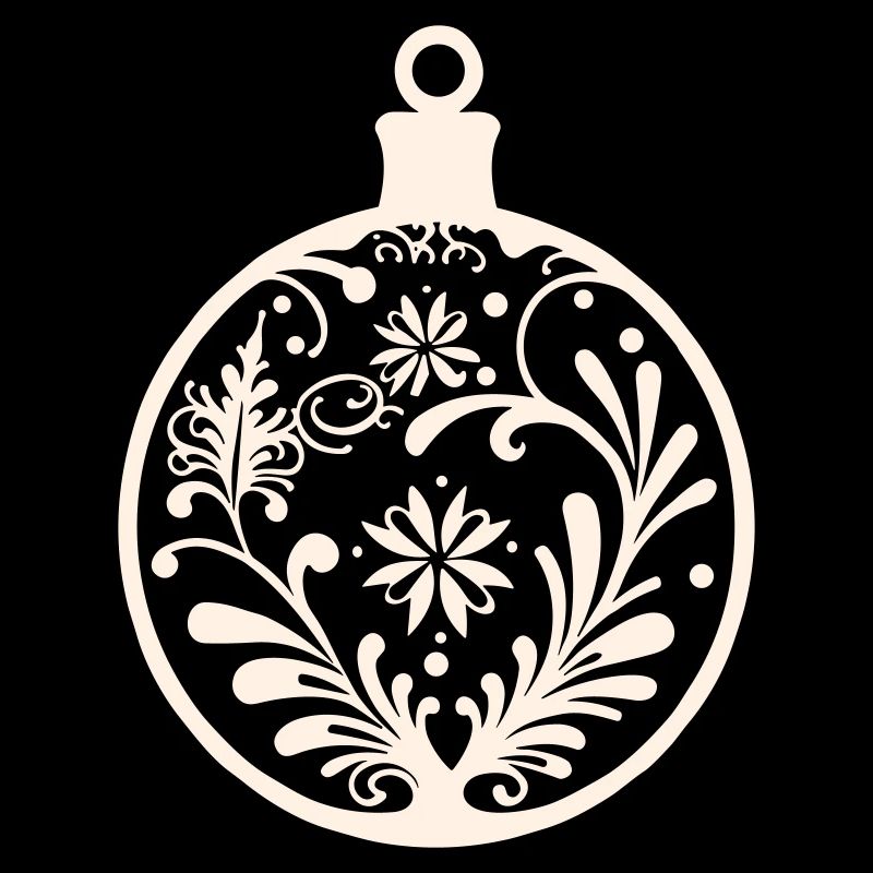 Christmas bauble decor