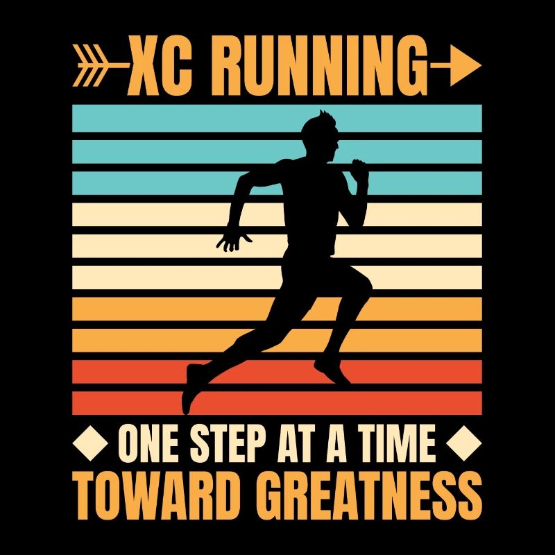 Cadeau de course XC amusant Édition XC Runner