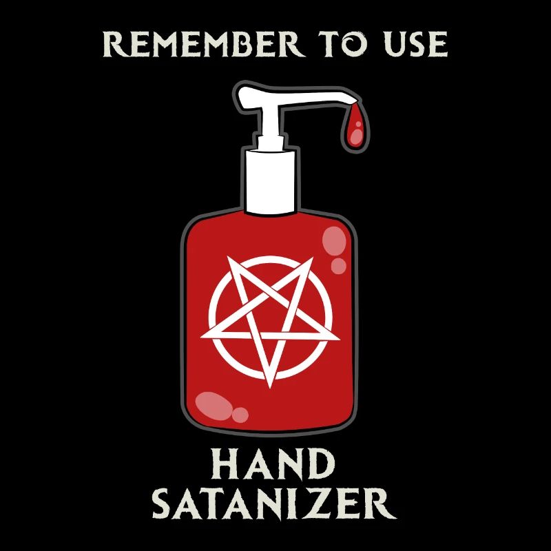Remember to hand Satanizer atheist joke to