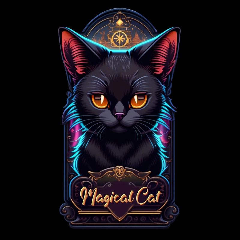 chat noir et magie