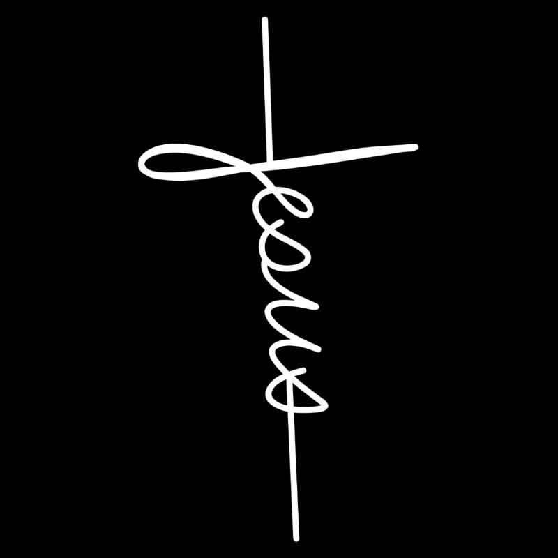 Jesus Cooler Schriftzug Kirche