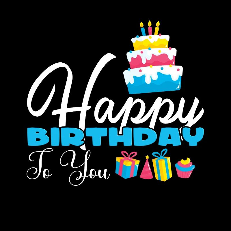 Joyeux anniversaire à vous Cake Birthday Squad
