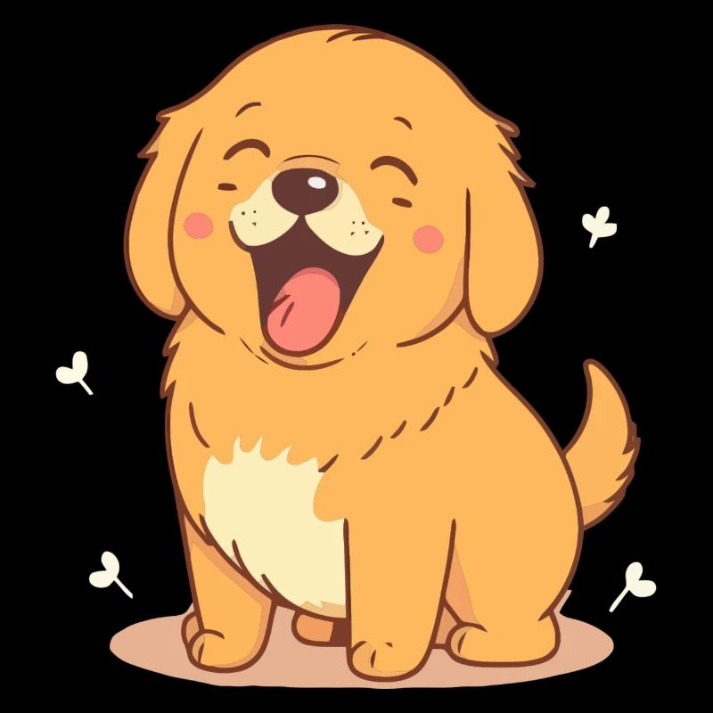Chibi Golden Retriever
