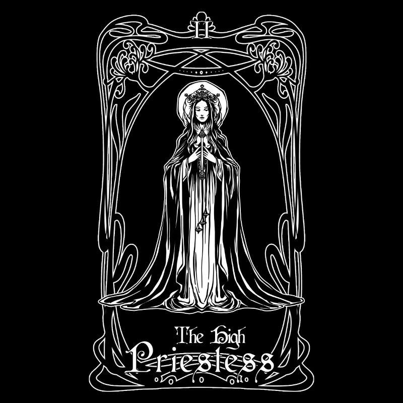 The High Priestess tarot card
