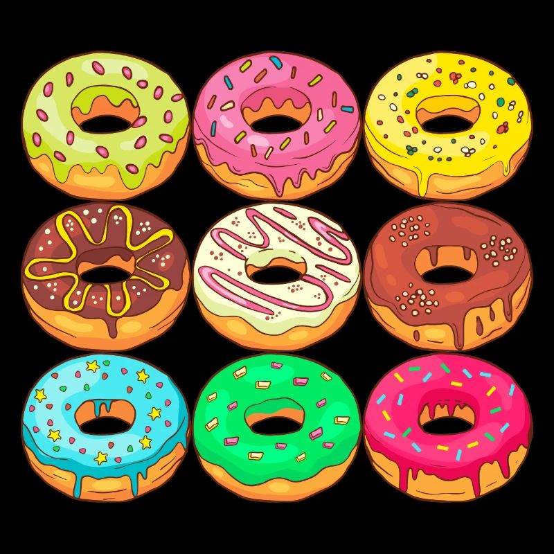 Donuts Confiserie Cookie Törtchen Kuchen torten