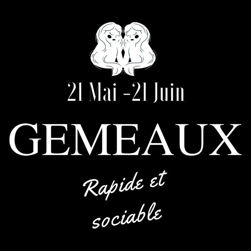 Gémeaux signe astrologique