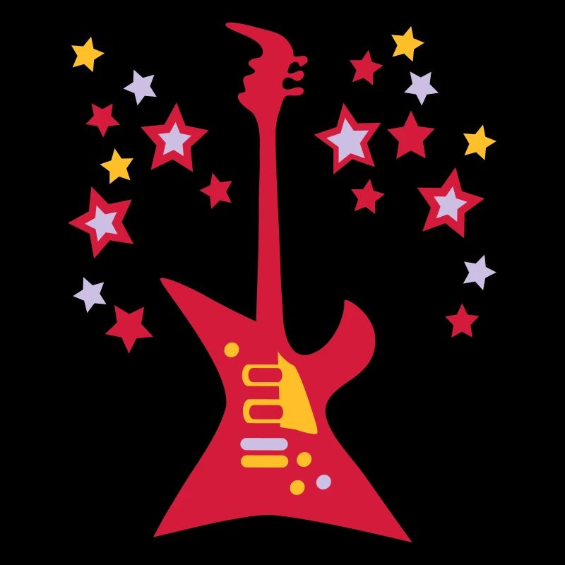 Guitare-electrique-son-etoiles