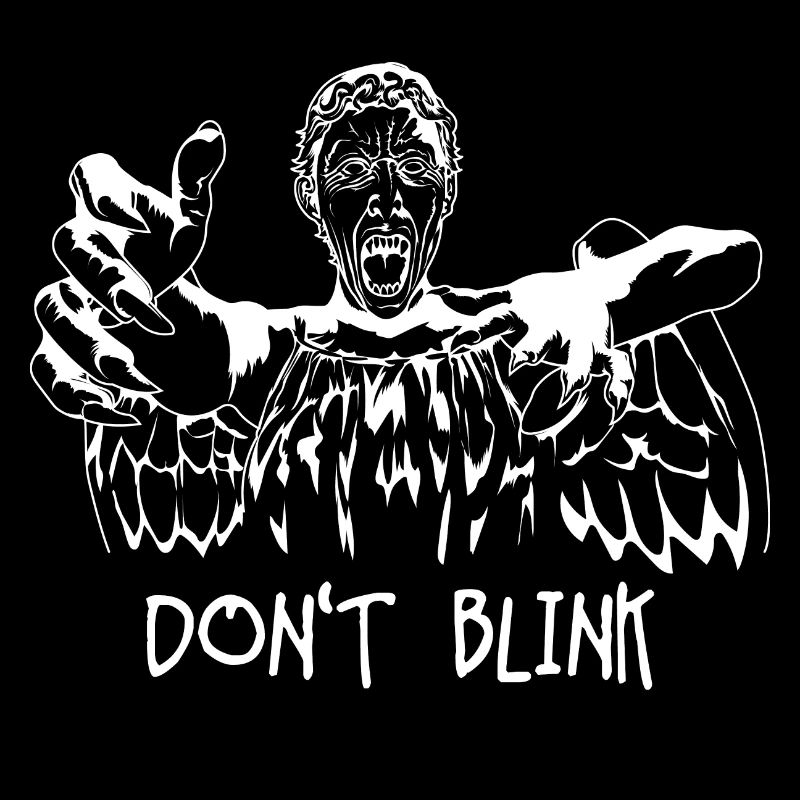 Don't Blink Horror Weeping Angels Blink