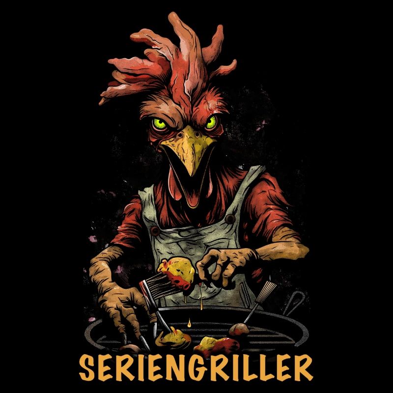 Huhn BBQ Grill Seriengriller