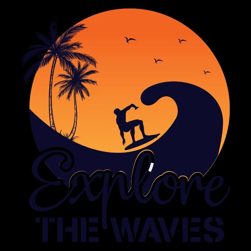 Surfer Surf Surf Surf Planche à vagues Planche à voile