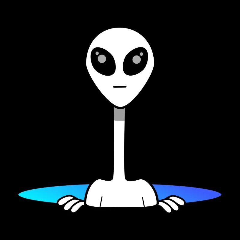 Alien from outer space