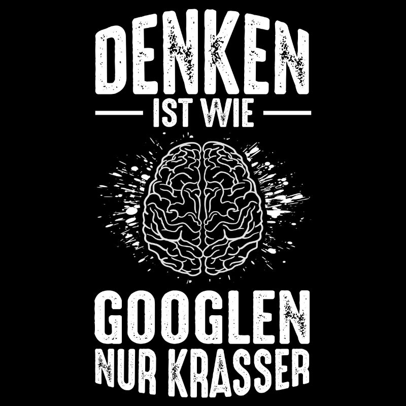 Thinking is like googling only crass brain informat.
