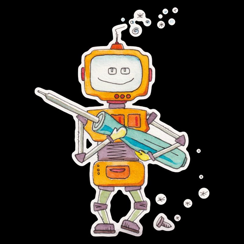 tinbot aquarelle