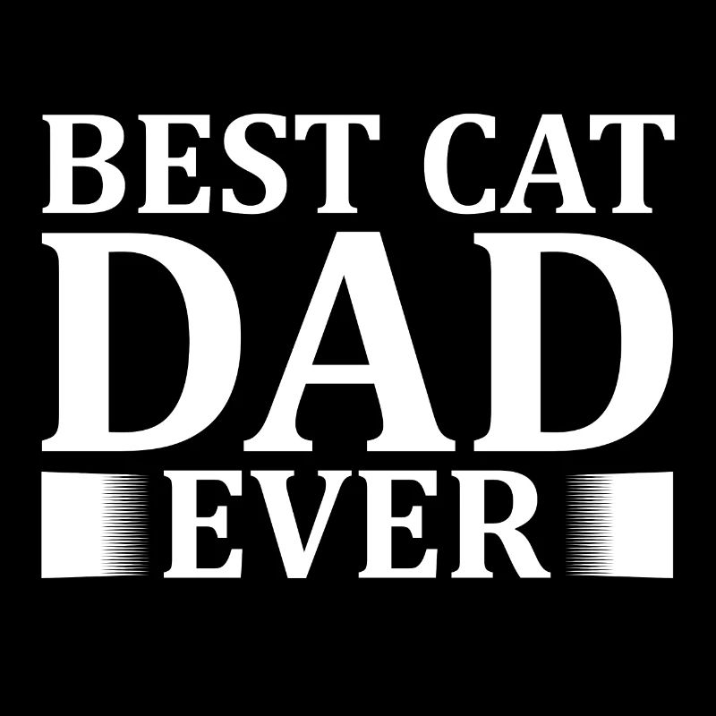 Meilleur chat papa jamais mignon chats disant