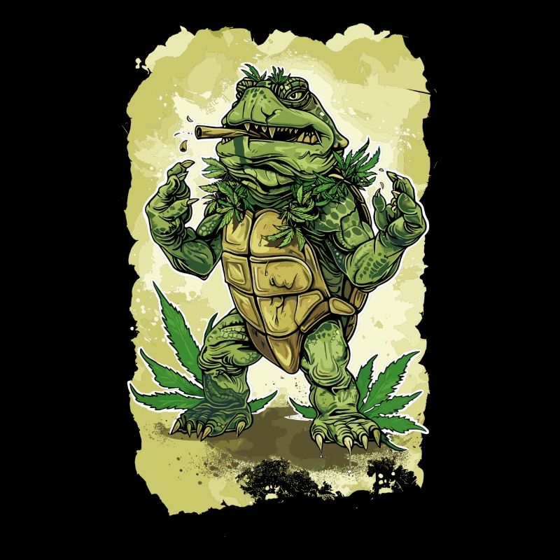 Cannabis Schildkröte Turtle THC CBD