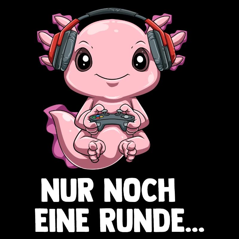 Gaming Axolotl - Computer Spiele Videospiele