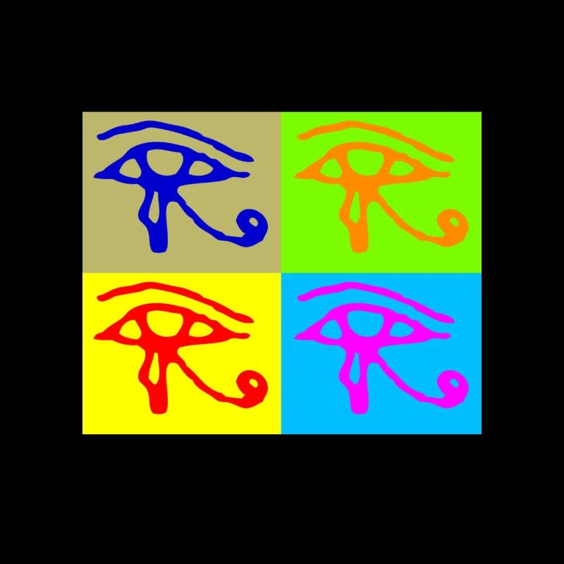 Warhol Eye Ancient Egypt