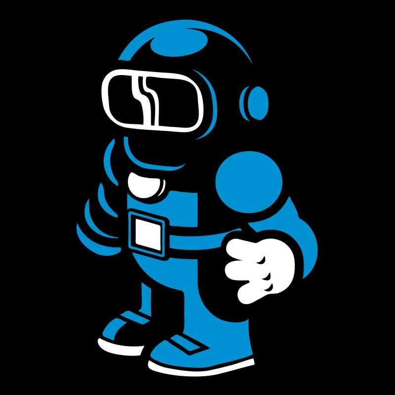 Cartoon Spaceman Astronaut