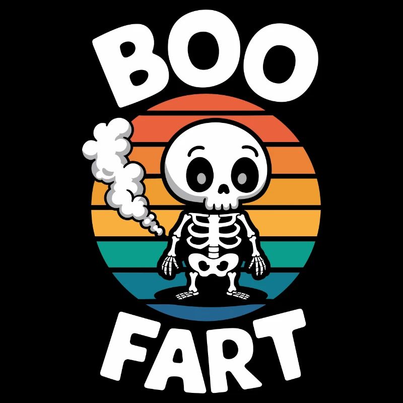 Farting Skeleton – Funny Halloween