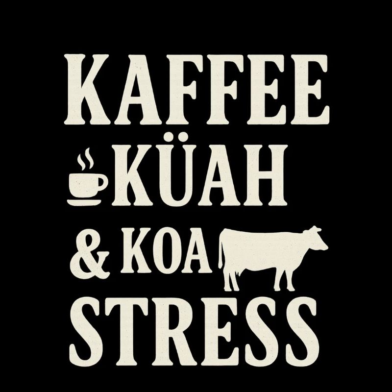Kaffee Kuh Stress