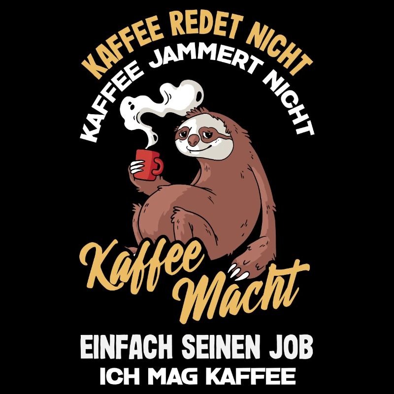 Coffee doesn't talk – I like coffee