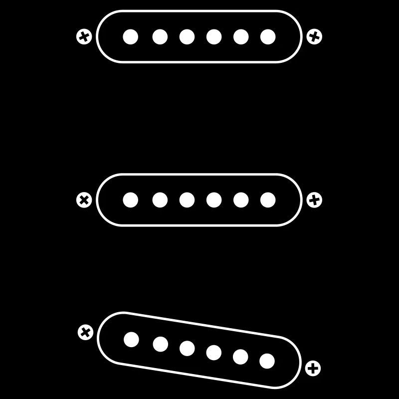 Tonabnehmer E-Gitarre Simpel Minimalistisch