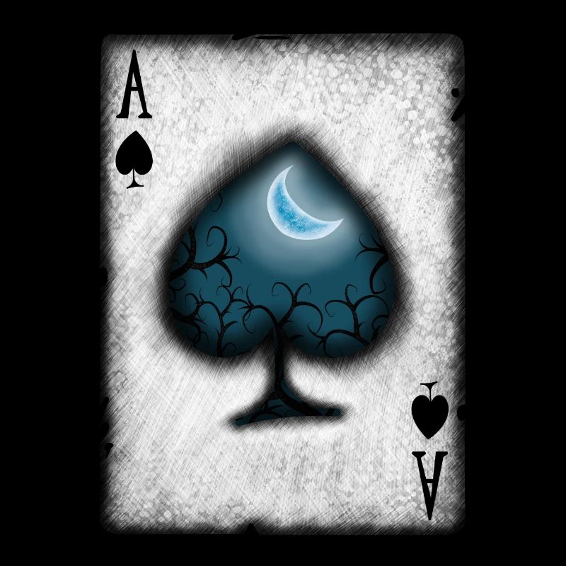As de pique avec la Lune