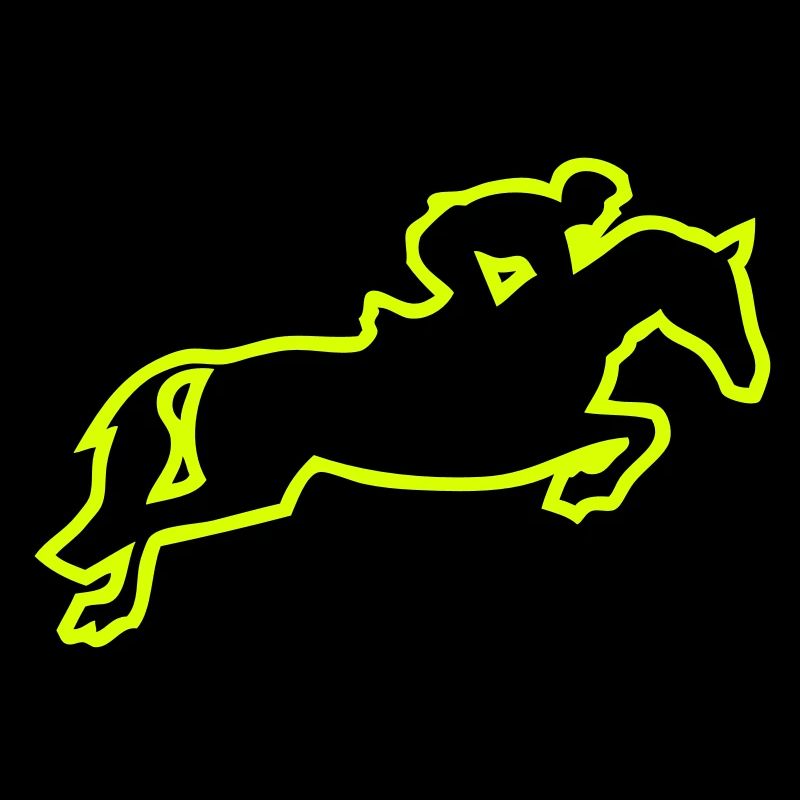 Hindernis springen Reiten trace2