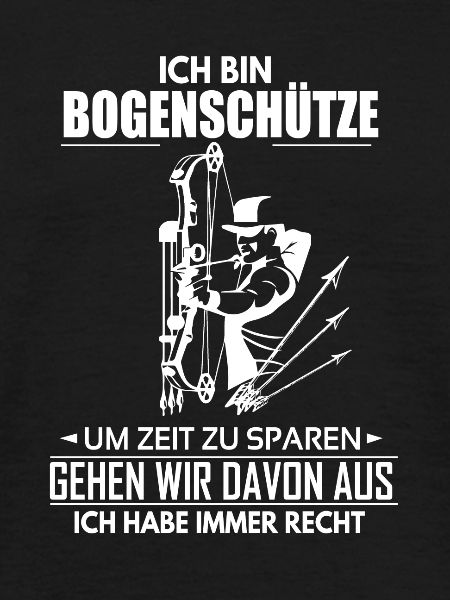 Ich bin Bogenschütze