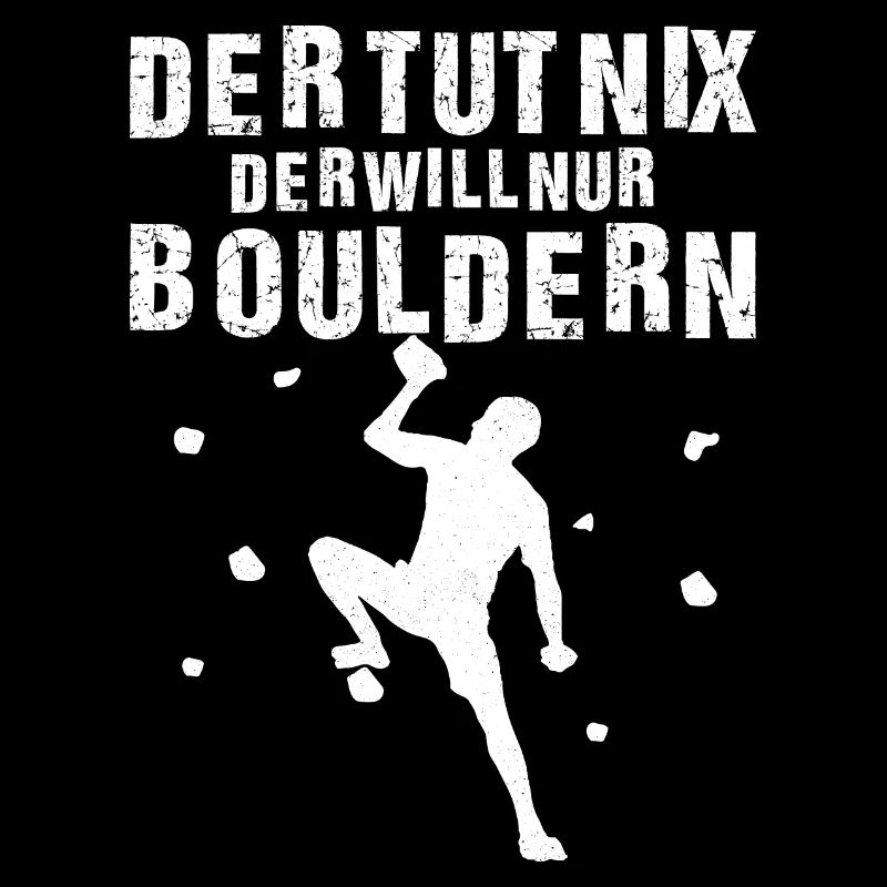 Der tut nix der will nur bouldern Klettern Boulder