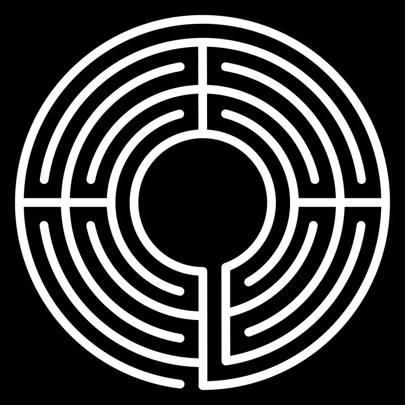 classic round four-axis labyrinth