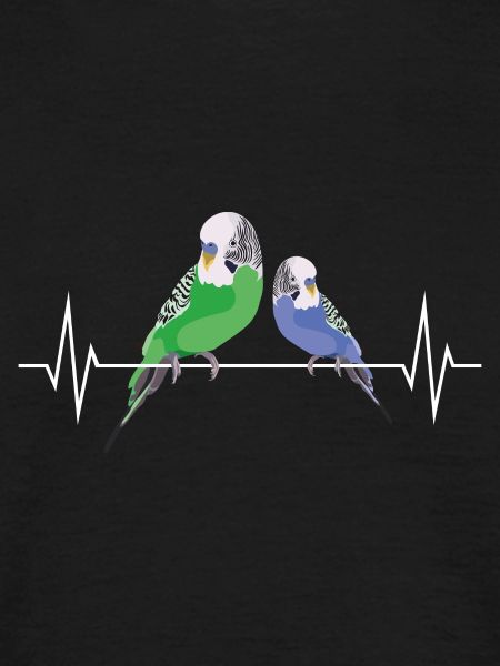 Budgerigar Oiseau Heartbeat