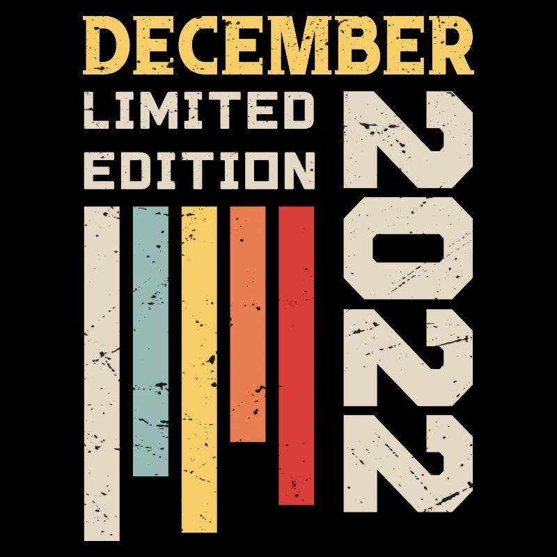 Dezember 2022 - Dezember 2022 Geburtstagsgeschenk