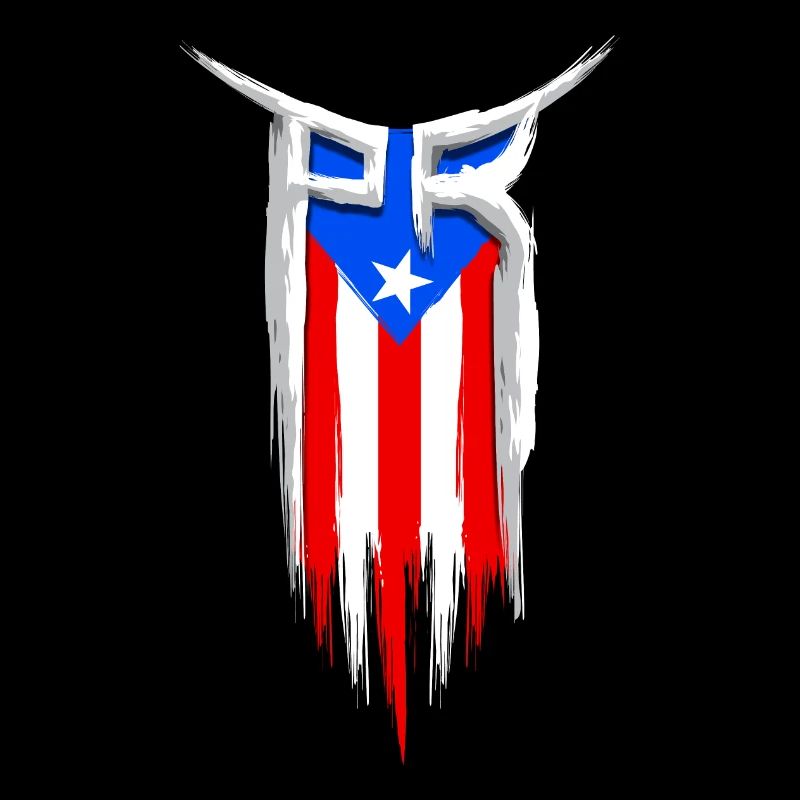 Drapeau PR - Porto Rico Drapeau - Boricua