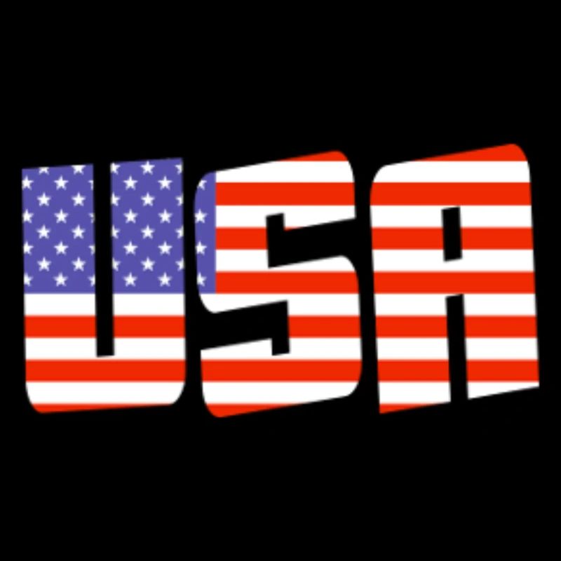 Couleurs des lettres du drapeau des États-Unis