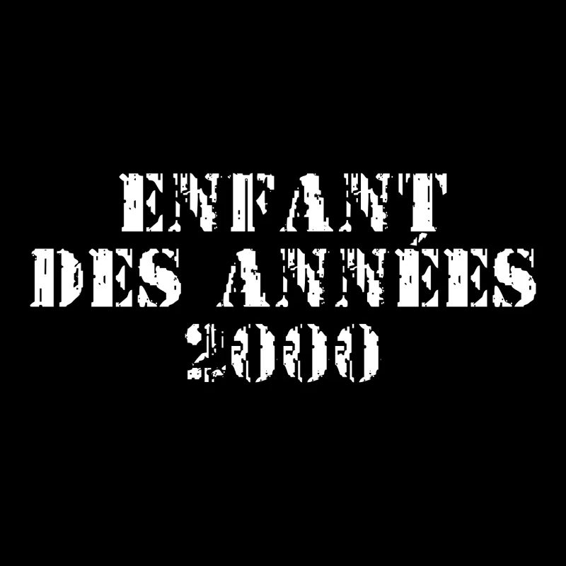 ENFANT DES ANNÉES 2000